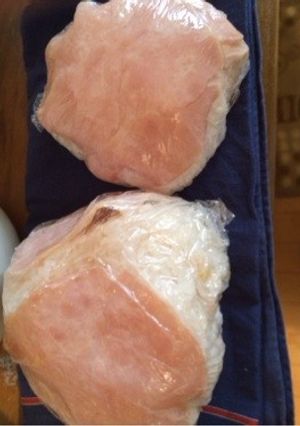 ハムのみ炊き込みご飯！-レシピのメイン写真