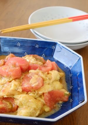 トマト玉子-レシピのメイン写真