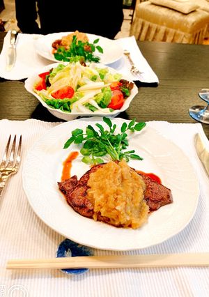 玉ねぎたっぷり★簡単シャリアピンステーキ-レシピのメイン写真