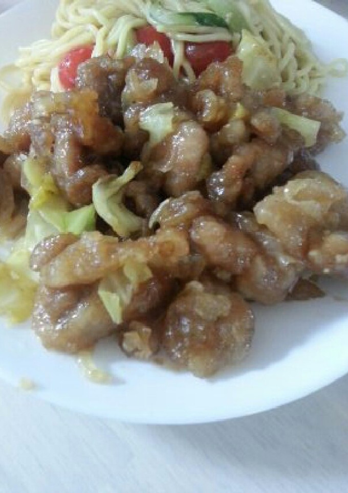 簡単♡かさ増し！豚のしょうが焼き-レシピのメイン写真