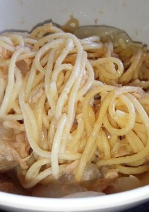 新玉の味噌マヨパスタ-レシピのメイン写真