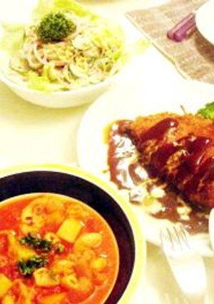 ●若鶏のチーズカツレツ・デミソース♪-レシピのメイン写真