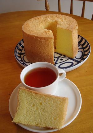 ぴーたんのシフォンケーキ-レシピのメイン写真