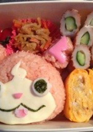 妖怪ウォッチ ジバニャン キャラ弁 ♡-レシピのメイン写真