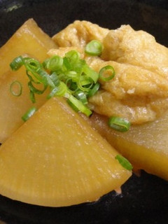 活力なべ☆圧力鍋で大根と油揚げの煮物-レシピのメイン写真
