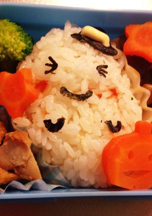 ★キャラ弁★ ハロウィン オバケ ★-レシピのメイン写真