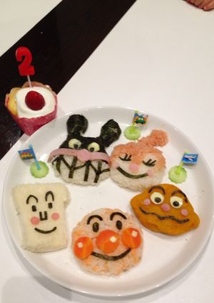 ★アンパンマン★ 誕生日プレート ★-レシピのメイン写真