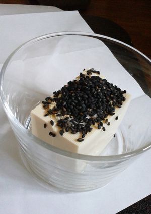豆腐そのまま胡麻プリン-レシピのメイン写真