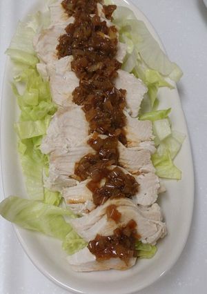 鶏むね肉の香味ソースがけ-レシピのメイン写真