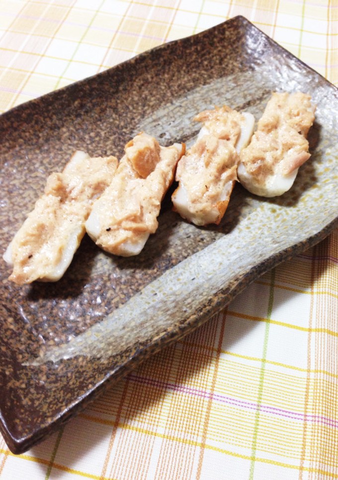 簡単！ちくわ☆ツナマヨ-レシピのメイン写真