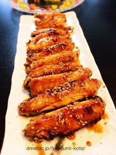 調味料2つ!手羽中の照り焼き-レシピのメイン写真