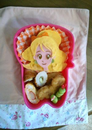 キャラ弁☆プリキュア☆キュアハニー-レシピのメイン写真