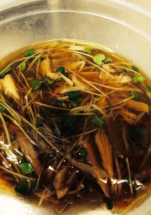 かすべとカイワレの煮こごり-レシピのメイン写真