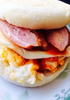 スモークチキンバーガー-レシピのメイン写真