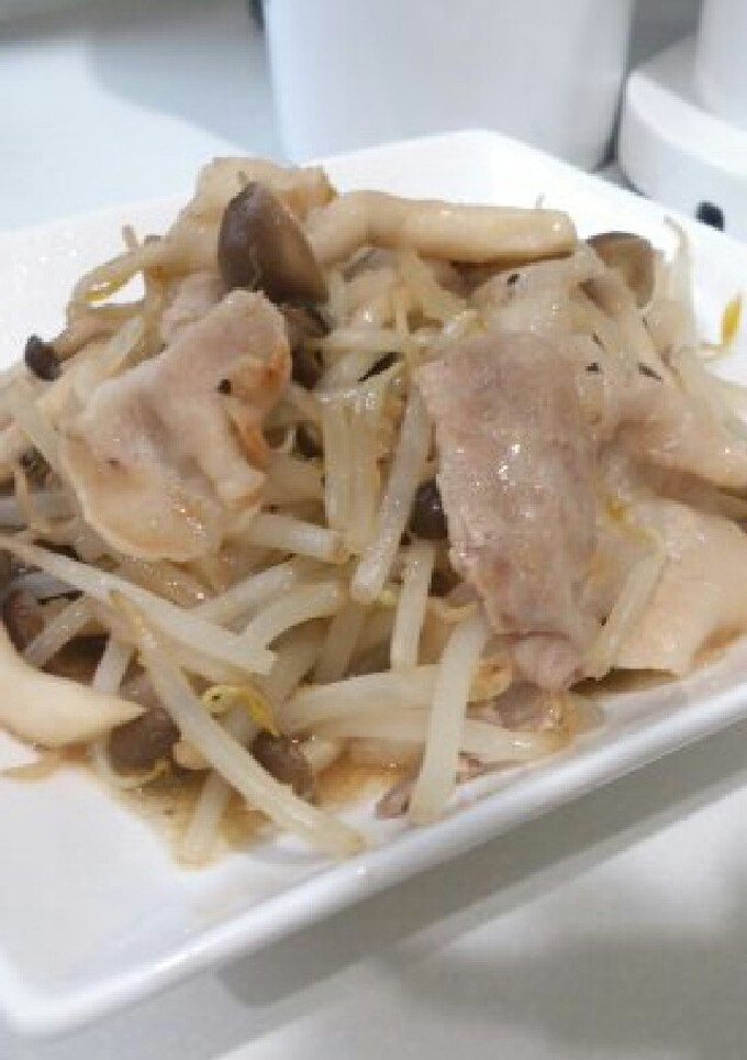 豚バラともやしの中華炒め-レシピのメイン写真