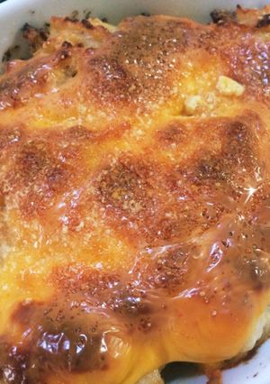 ジンジャーチキンの豆腐クリームグラタン-レシピのメイン写真