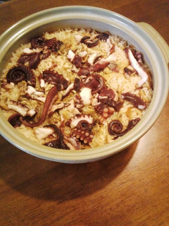 土鍋でタコ飯-レシピのメイン写真