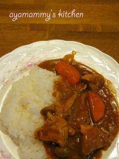 トマト煮込みのチキンカレー☆-レシピのメイン写真