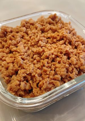 簡単おいしい◎鶏そぼろ◎三食丼にも-レシピのメイン写真