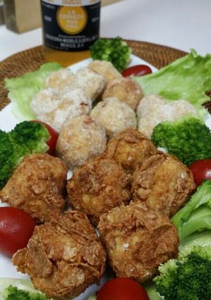 大豆☆豆腐ツナのフレーク揚げ-レシピのメイン写真