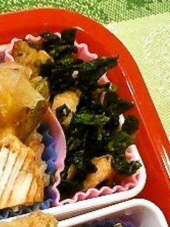 お弁当にも安心♪焦がし醤油のドライお浸し-レシピのメイン写真