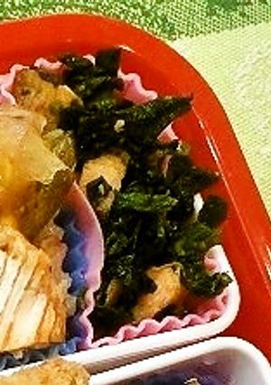 お弁当にも安心♪焦がし醤油のドライお浸し-レシピのメイン写真