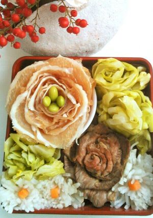 生ハムとローストビーフの花盛り-レシピのメイン写真