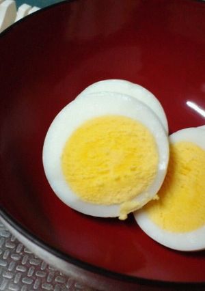放置してたらゆで卵ができちゃった-レシピのメイン写真