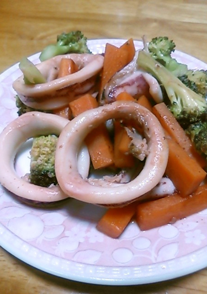 いかと野菜のバター醤油炒め-レシピのメイン写真
