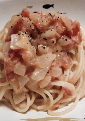 トマトのクリームパスタ-レシピのメイン写真