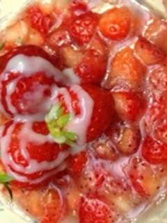 いちごのゼリー♬-レシピのメイン写真