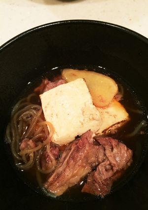 圧力鍋におまかせの牛すじトロトロ煮込み-レシピのメイン写真