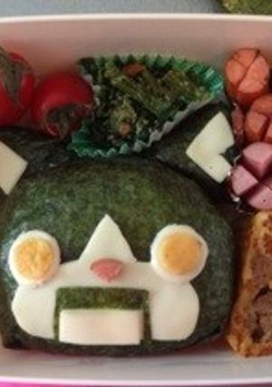 妖怪ウォッチ ロボニャン キャラ弁 ♡-レシピのメイン写真