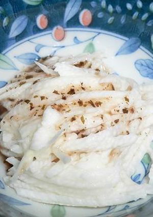 長いもの梅ドレッシングかけ-レシピのメイン写真