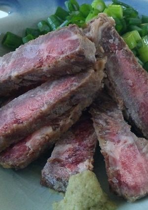 Steak-Sashimi Style-レシピのメイン写真