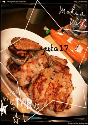 蓮根はさみ焼き-レシピのメイン写真