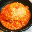 超簡単!トマト缶の煮込みハンバーグ