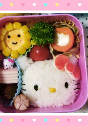 キャラ弁☆キティちゃん-レシピのメイン写真