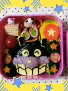 キャラ弁☆バイキンマン-レシピのメイン写真