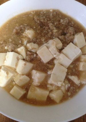 IHでお手軽！和風麻婆豆腐-レシピのメイン写真