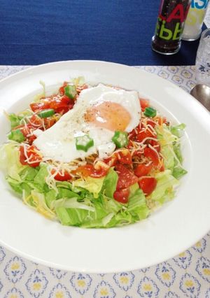 野菜が美味しいタコライス-レシピのメイン写真