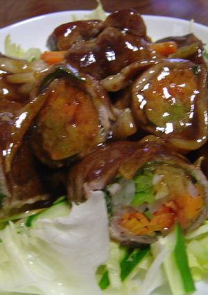 野菜肉巻き-レシピのメイン写真