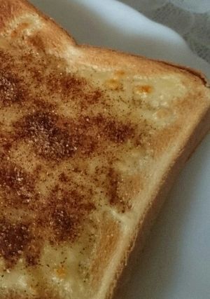 シナモンシュガー・チーズトースト-レシピのメイン写真