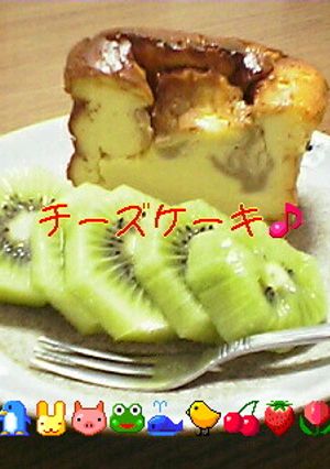 簡単すぎ!!チーズケーキ♬-レシピのメイン写真