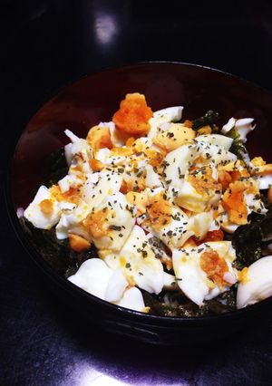ゆでたまご丼-レシピのメイン写真