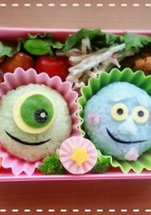 キャラ弁★☆モンスターズインク マイク-レシピのメイン写真