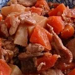 一人暮らし用の肉じゃが-レシピのメイン写真