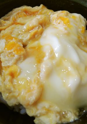 簡単５分！ふっくら！卵だけの玉子丼-レシピのメイン写真