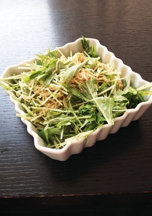水菜と切り干し大根のサラダ-レシピのメイン写真
