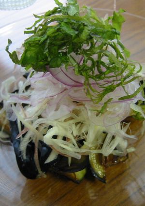 さっぱり！なすと香味野菜のポン酢和え-レシピのメイン写真